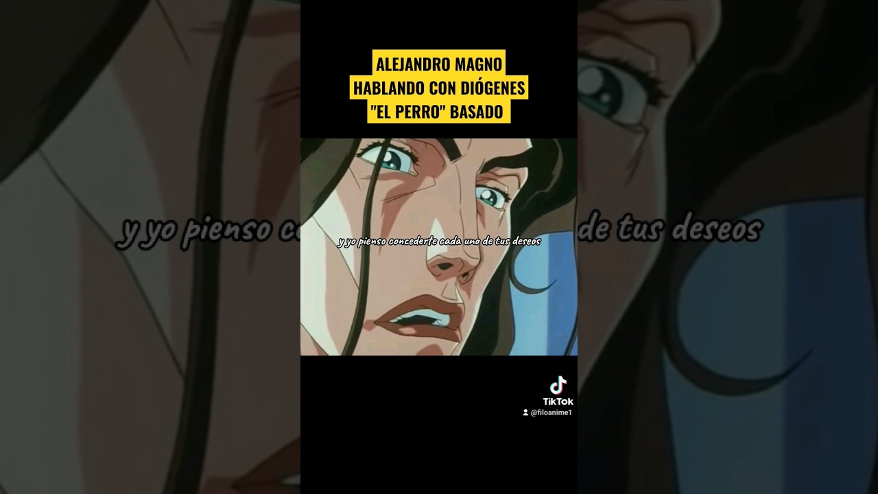 ALEJANDRO MAGNO Y DI&Oacute;GENES 