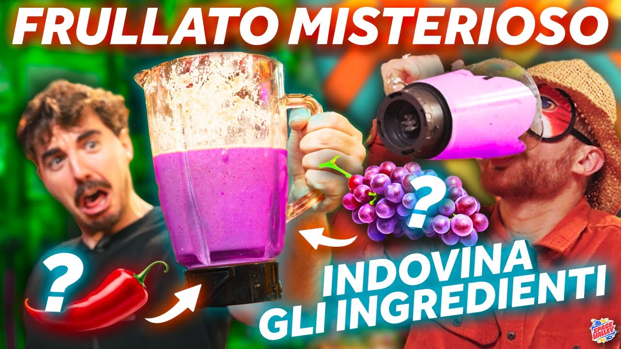 Indovina gli INGREDIENTI dei FRULLATI! - Assaggia e ricrea!