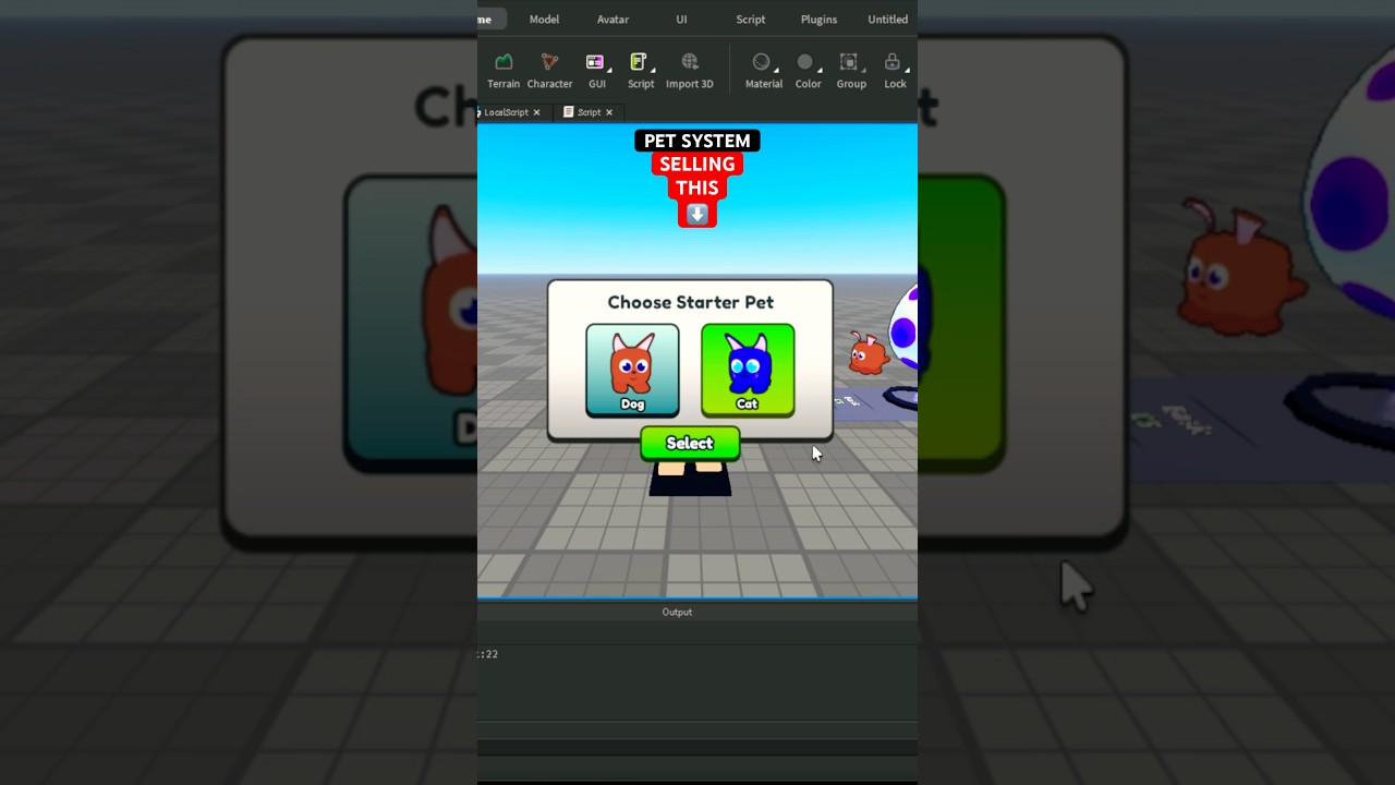🔥 CUSTOM Pet System in Roblox Studio | ROBLOX UNCOPYLOCKED