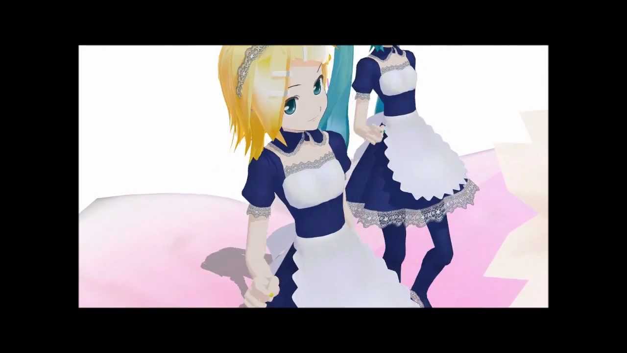 [MMD] Bo Peep Bo Peep [Lat Maid Rin,Miku,Teto]
