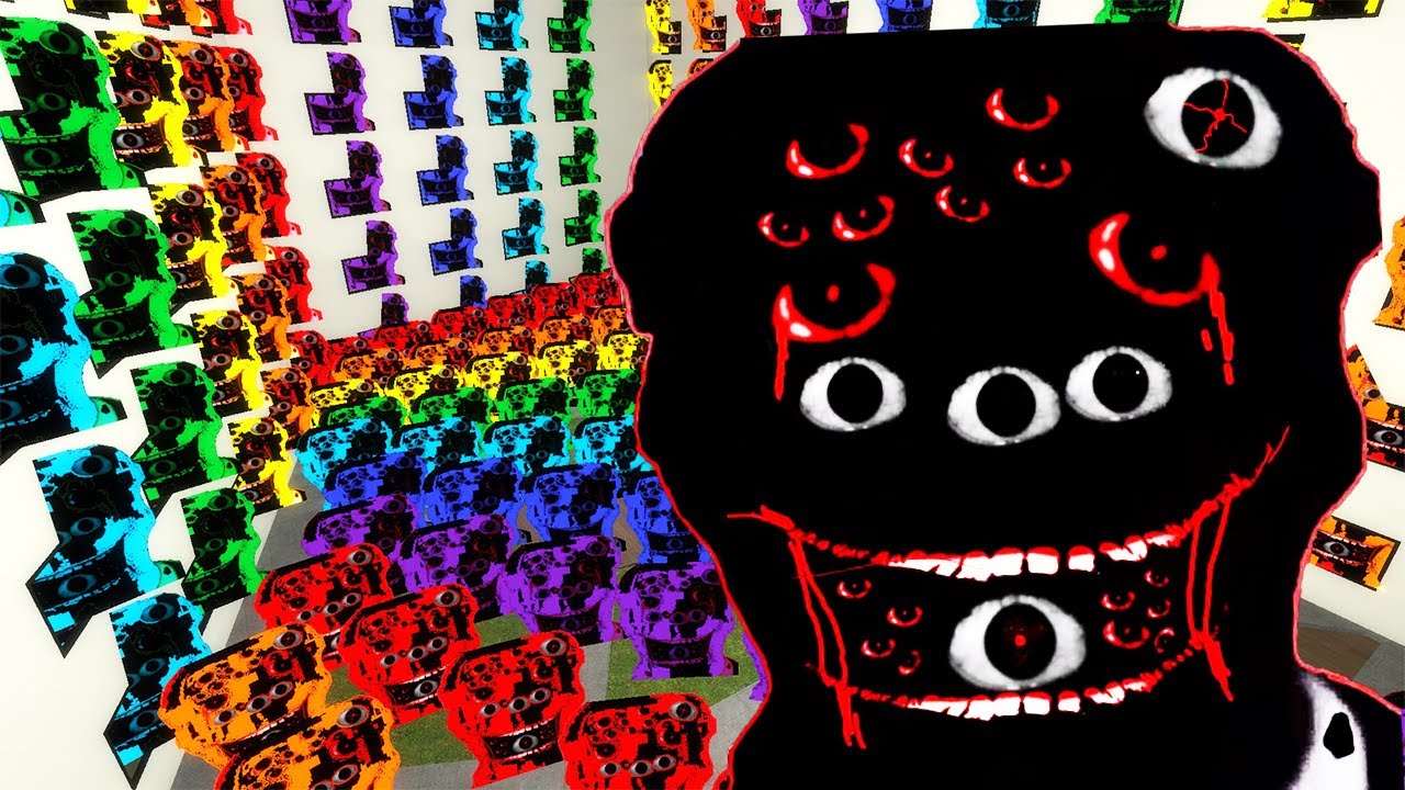 NEW RAINBOW OBUNGA CORRUPT NEXTBOT vs. ME in BACKROOMS in Garry's Mod!!!