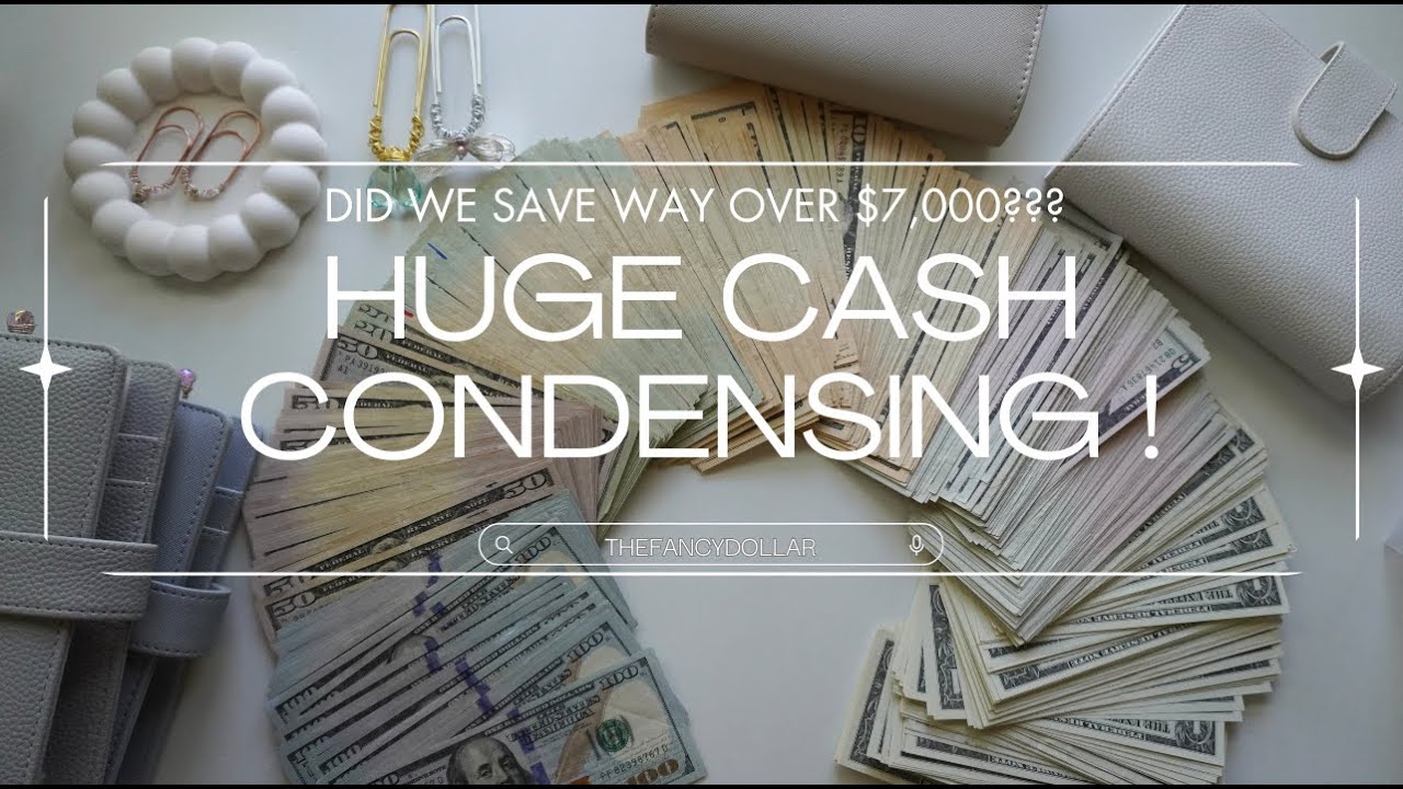 HUGE CASH CONDENSING | WAY OVER $5,000  ♡
