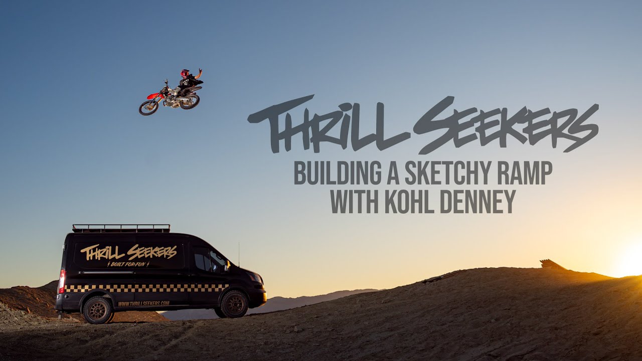 Building and Shredding A Sketchy Ramp With Kohl Denney - Ocotillo Wells, CA