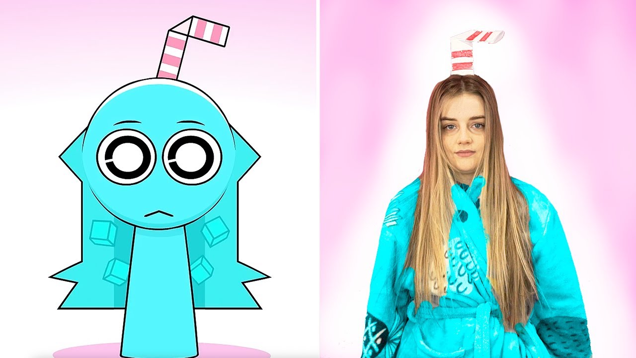 Sprunki 4 Phase 4 AQUA Incredibox in Real life. ❤️ #sprunki #incredibox
