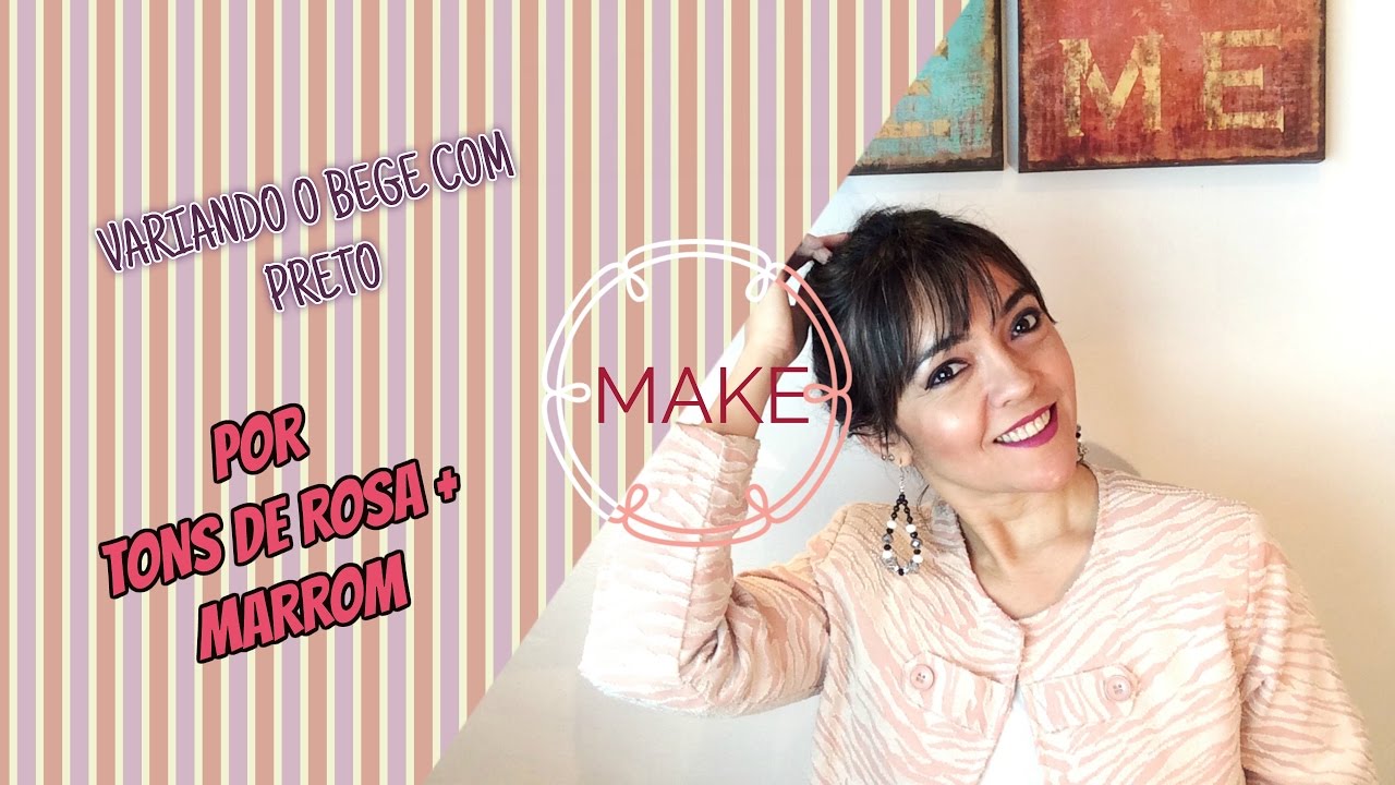 Maquiagem para trabalho | maquiagem para secretária | outubro rosa