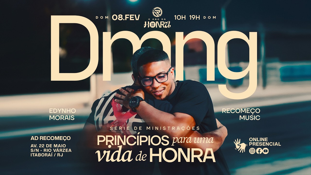 AD Recomeço l DMG princípios para uma vida de honra!