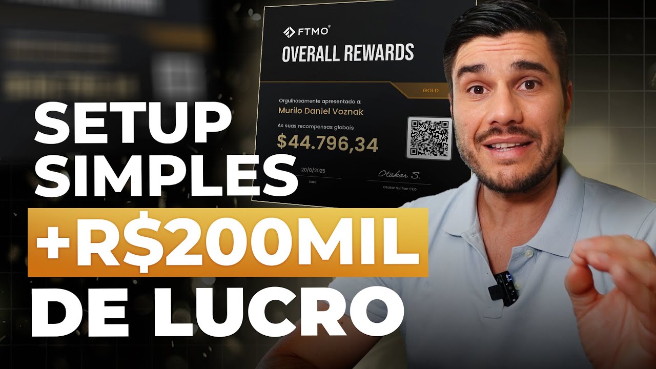 Este SETUP simples me fez lucrar +R$200 mil em 6 meses (Passo a Passo)