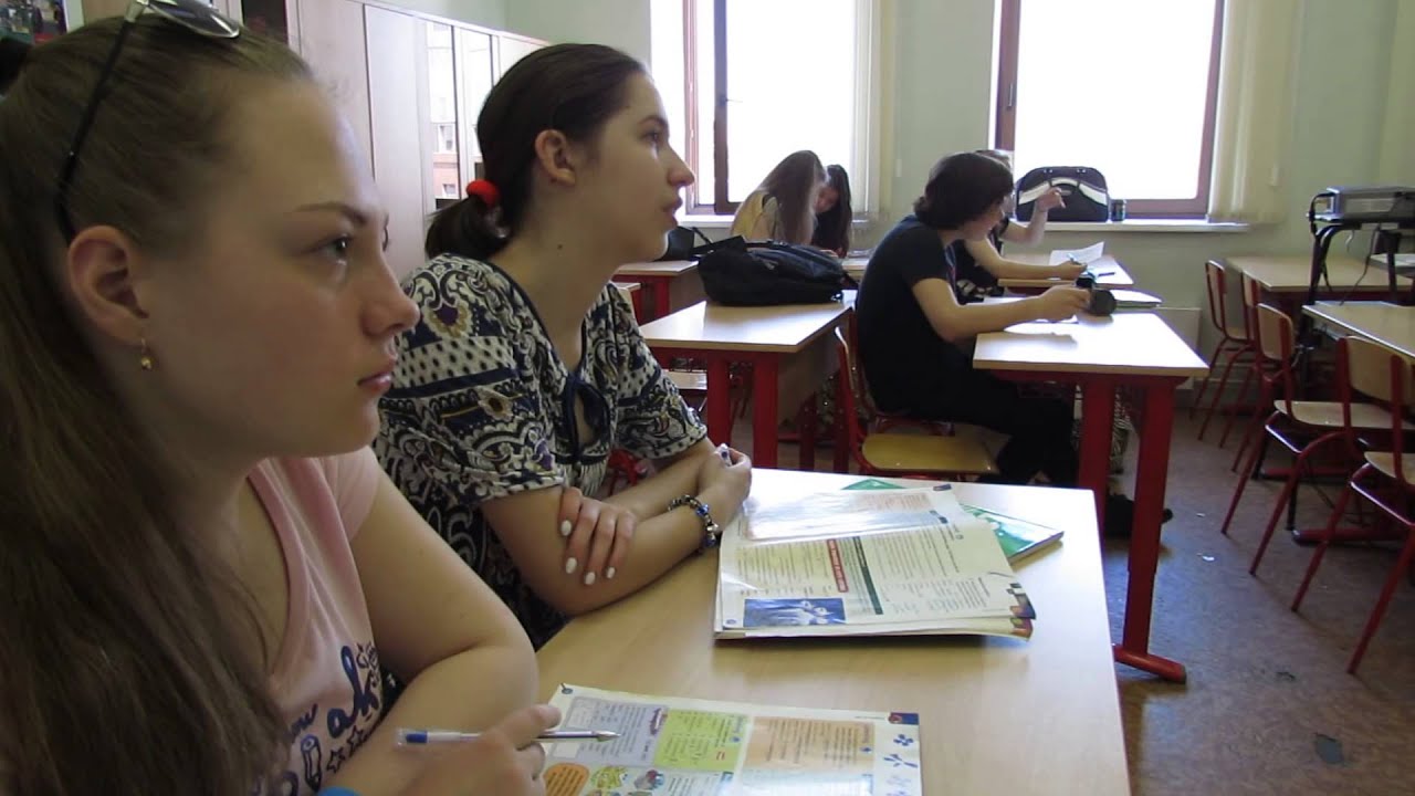 School 1253 Moscow Russia /Визитка школы на англ языке