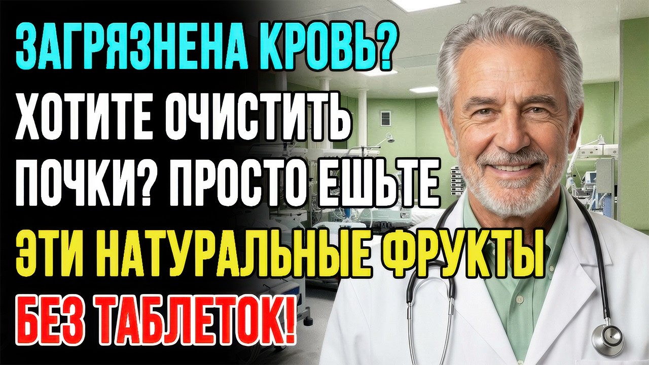 3 натуральных фрукта, очищающих кровь и являющихся отличными защитниками почек!