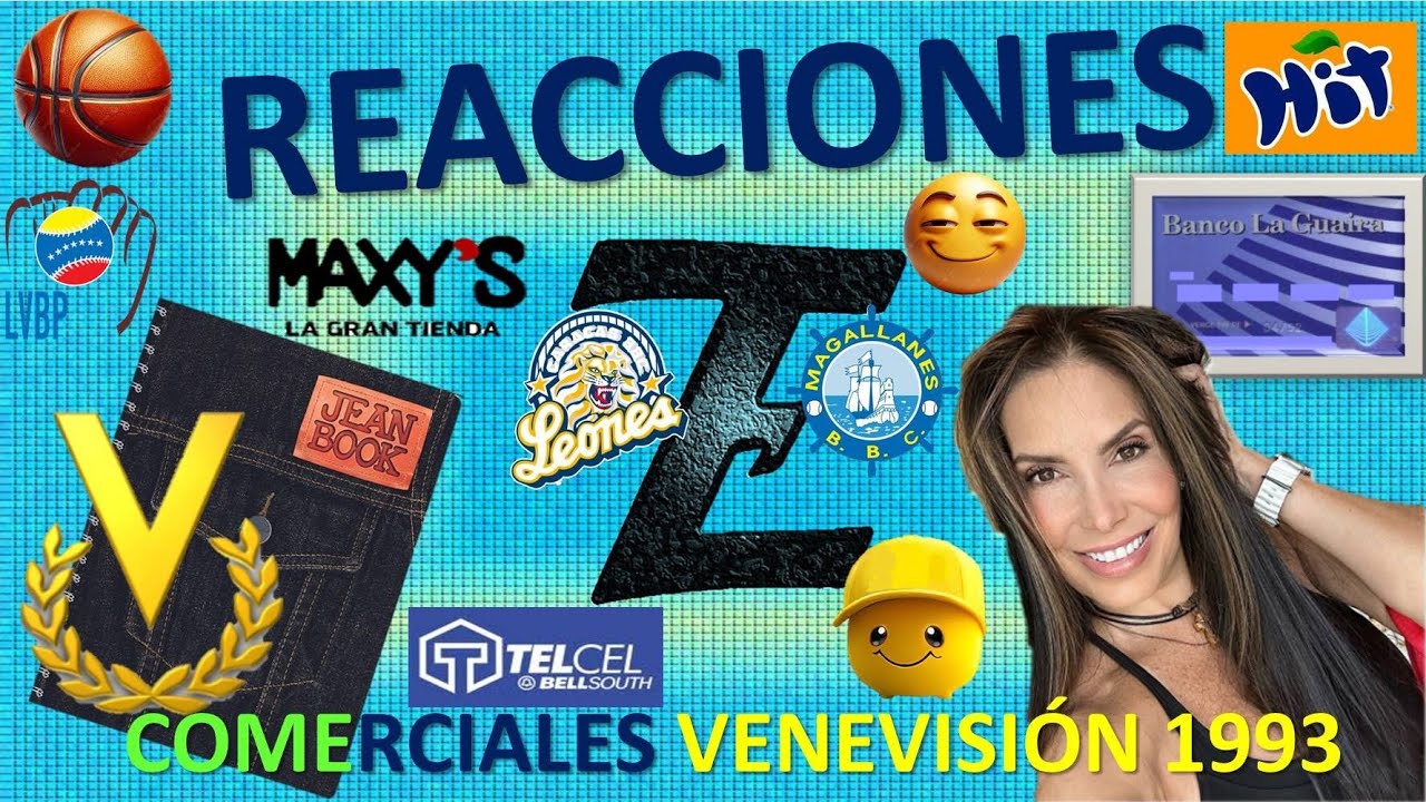 VIDEO REACCIONES Tanda Comercial de Venevisión 1993