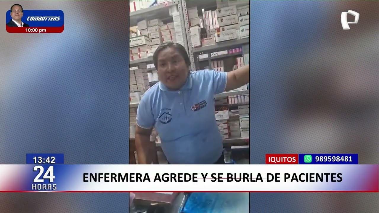 Loreto: enfermera es grabada burlándose de paciente en centro de salud