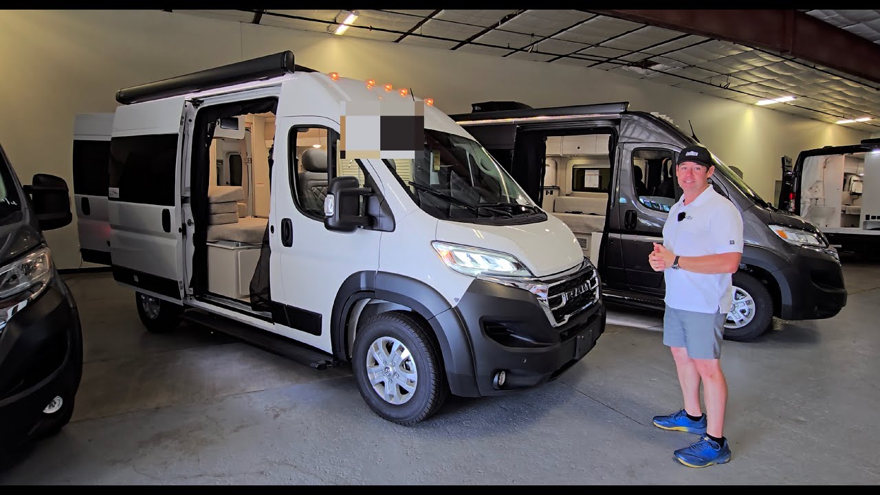 Perfect Starter Camper Van?  2026 Thor Scope 18G Coastal Cream Interior!  Ram 1500 Gas chassis