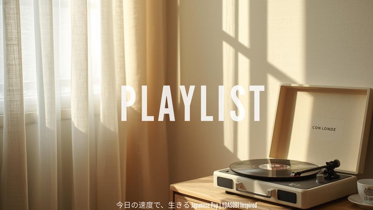 Playlist 今日の速度で、生きる Japanese Pop | YOASOBI Inspired