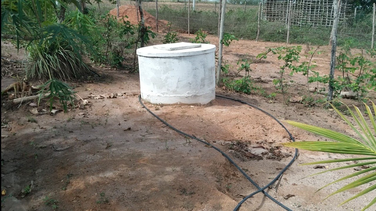 Poço cacimba finalizado!