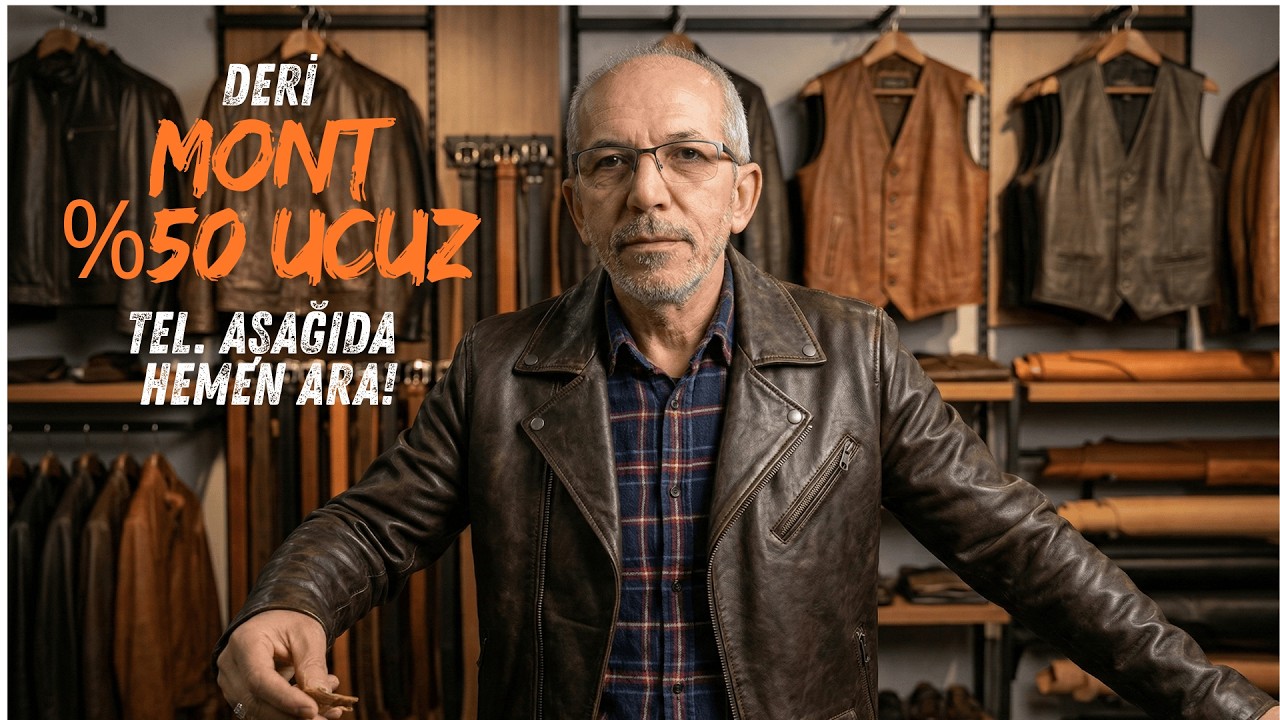 Kürk Deri Üzerine Herşey Mont Yelek Şapka İmalatı Tamiri Telefon Aşağıda