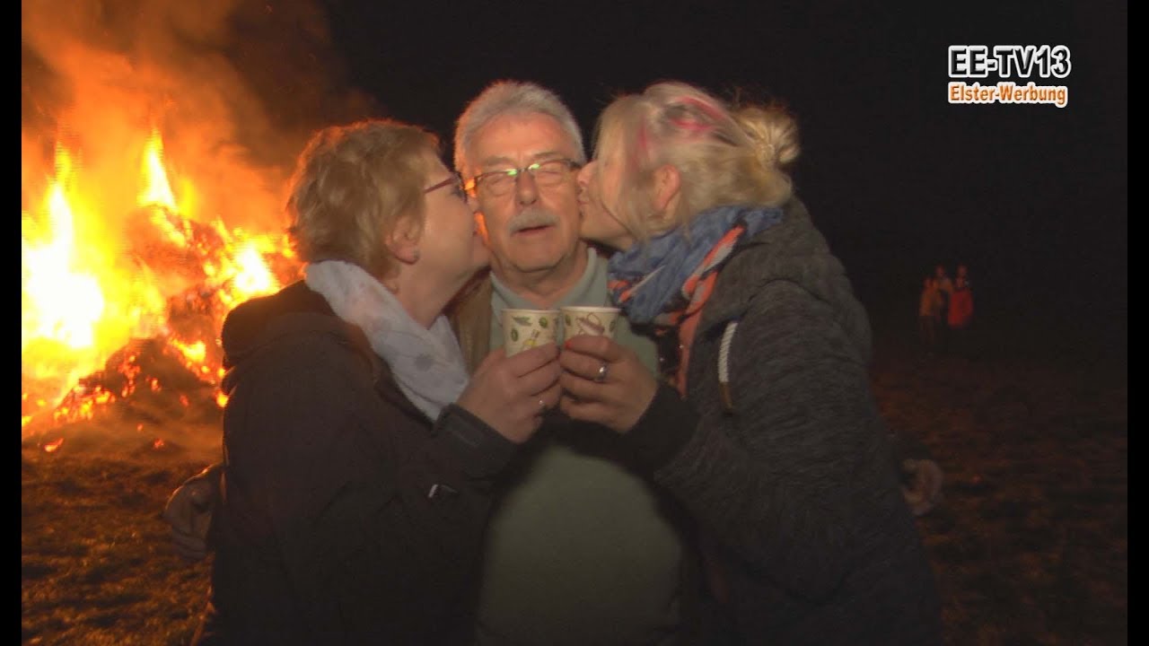 Osterfeuer 2019 Würdenhain und Prösen