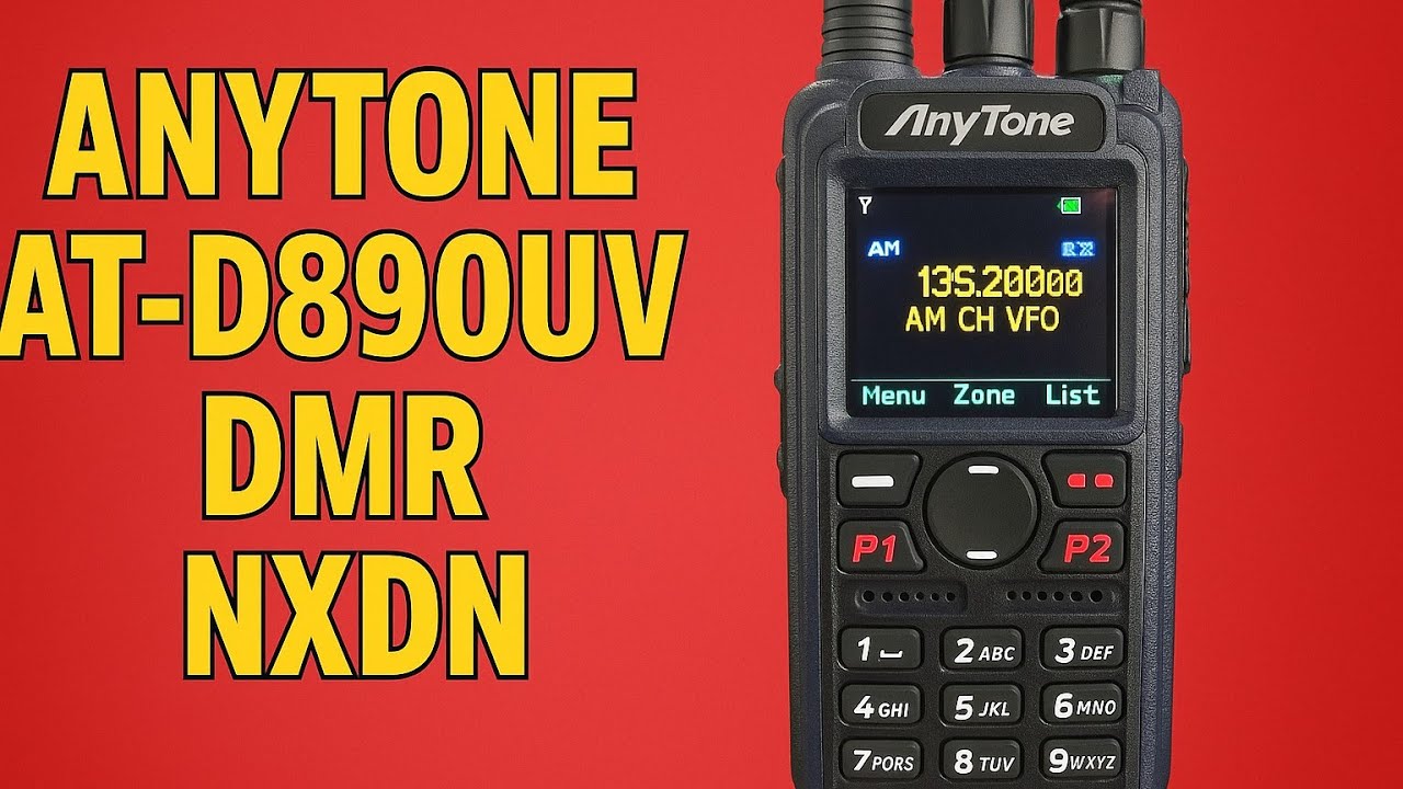 Представляем Anytone AT-D890UV