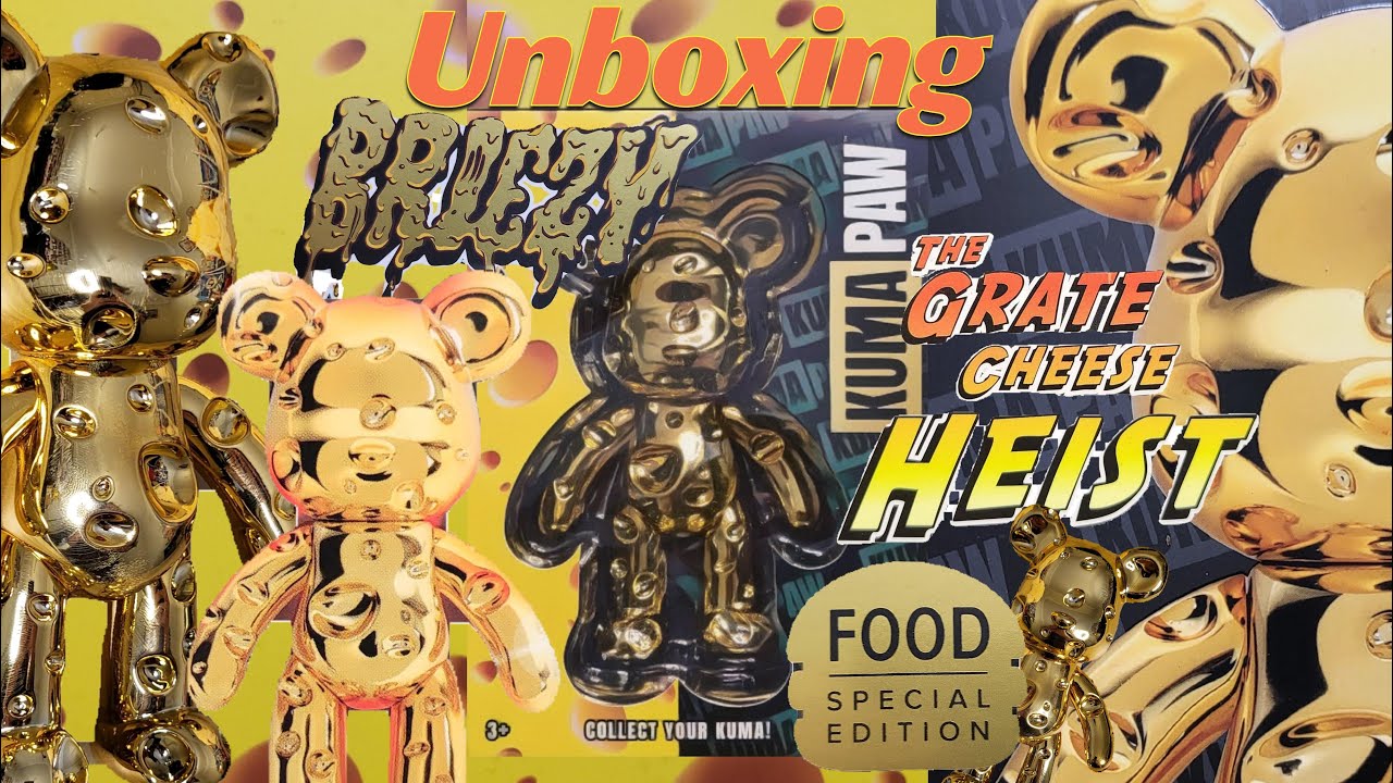 Unboxing Kuma Paw Food Edition Briezy Figure #kumapaw #kumapawfoodedition #kuma #shorts #toymonster