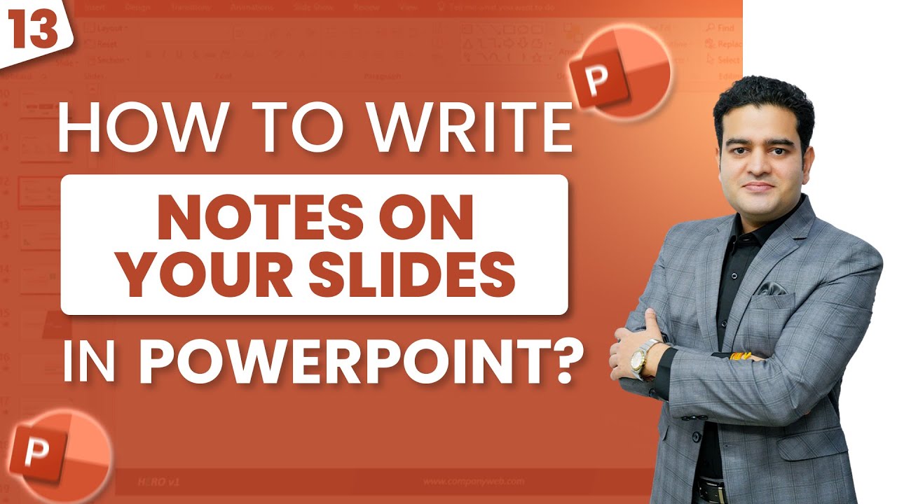 Как добавлять заметки на слайды PowerPoint | Как просматривать заметки в PowerPoint во время през...