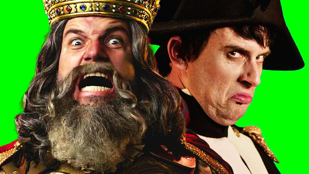 Napoleon vs Charlemagne. Behind the Scenes. Epic Rap Battles Of History.