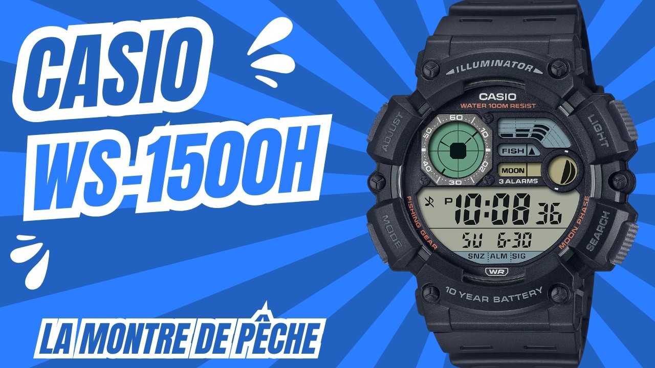 Casio WS-1500H: 3 raisons de l'acheter (et 3 raisons de l'éviter)