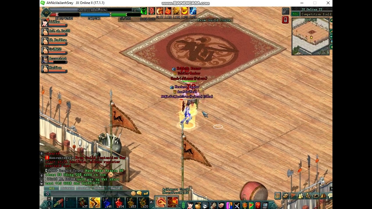 BF srey vs BF sari jas ( Heng Apple's fan) Nokor Bachhey