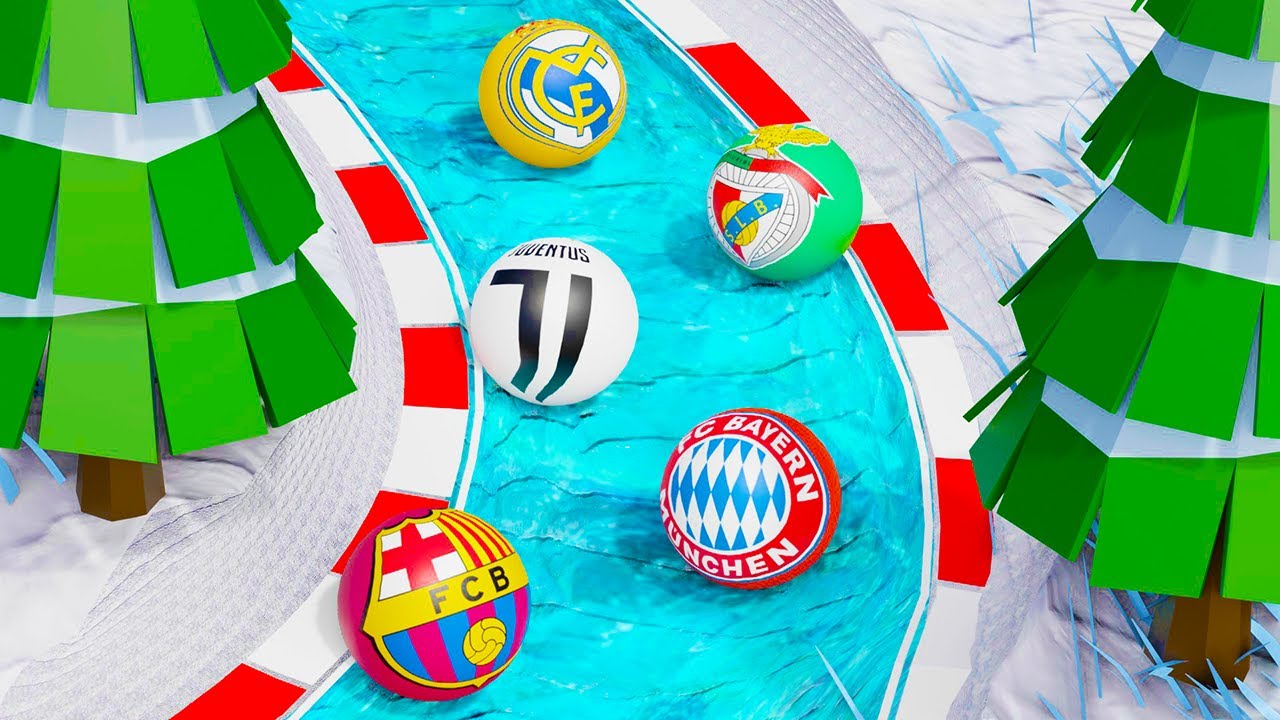 Football Clubs Marble Race - UEFA Champions League 2021-2022