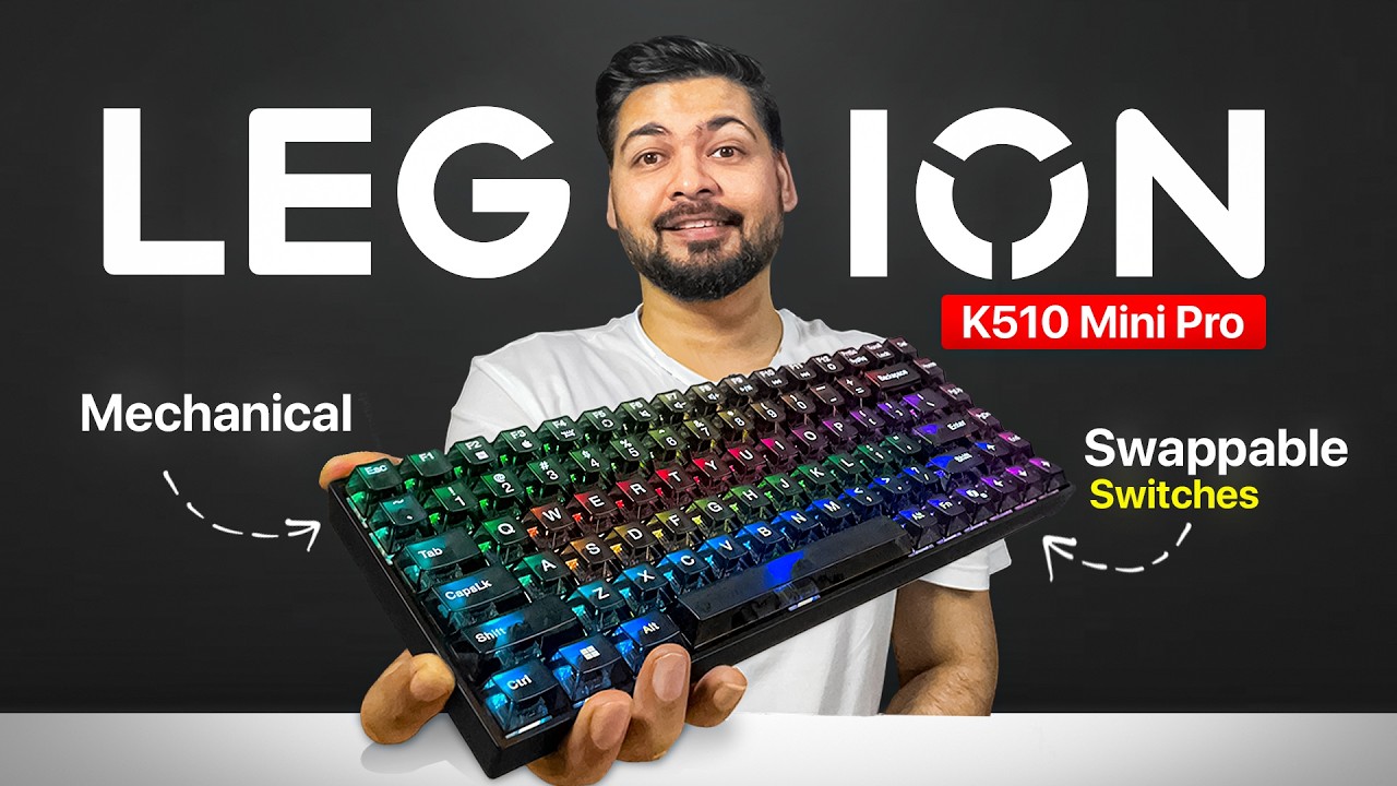 🔥 The Best 75% Gaming Keyboard Under ₹ 5000? Lenovo Legion K510 Mini Pro Review