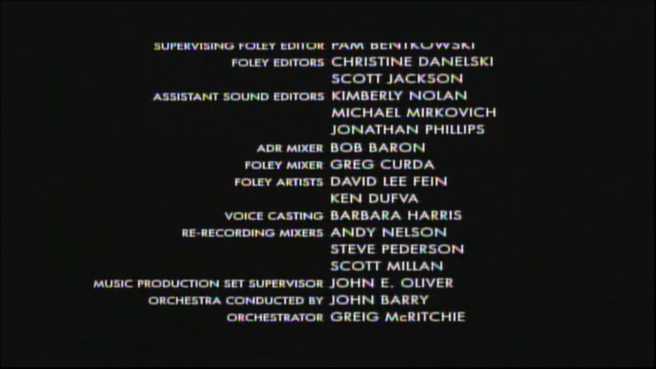 Indecent Proposal (1993) End Credits (MGM+ Hits 2023)