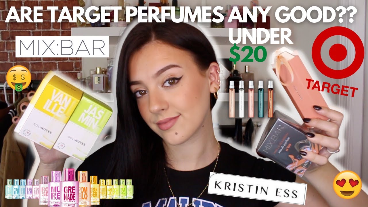REVIEWING AFFORDABLE PERFUMES FROM TARGET! KRISTEN ESS, MIXBAR, SOLINOTES!!