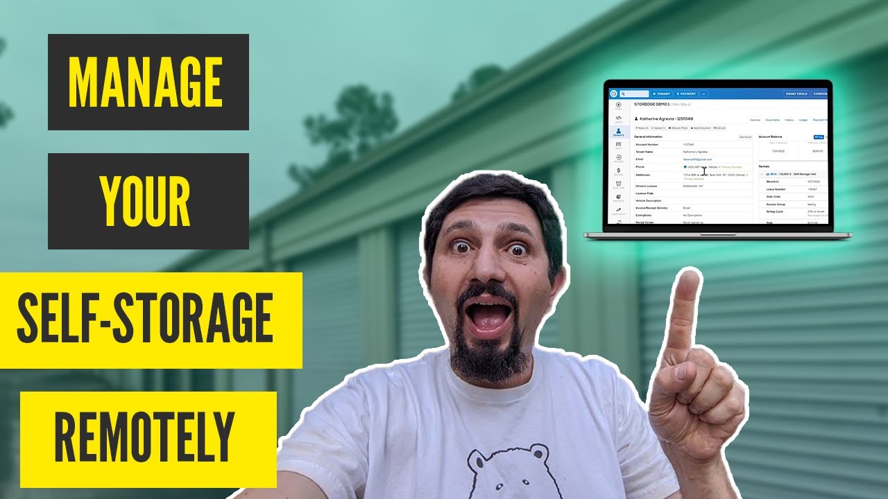 Manage Your Self-Storage Facilities Remotely
