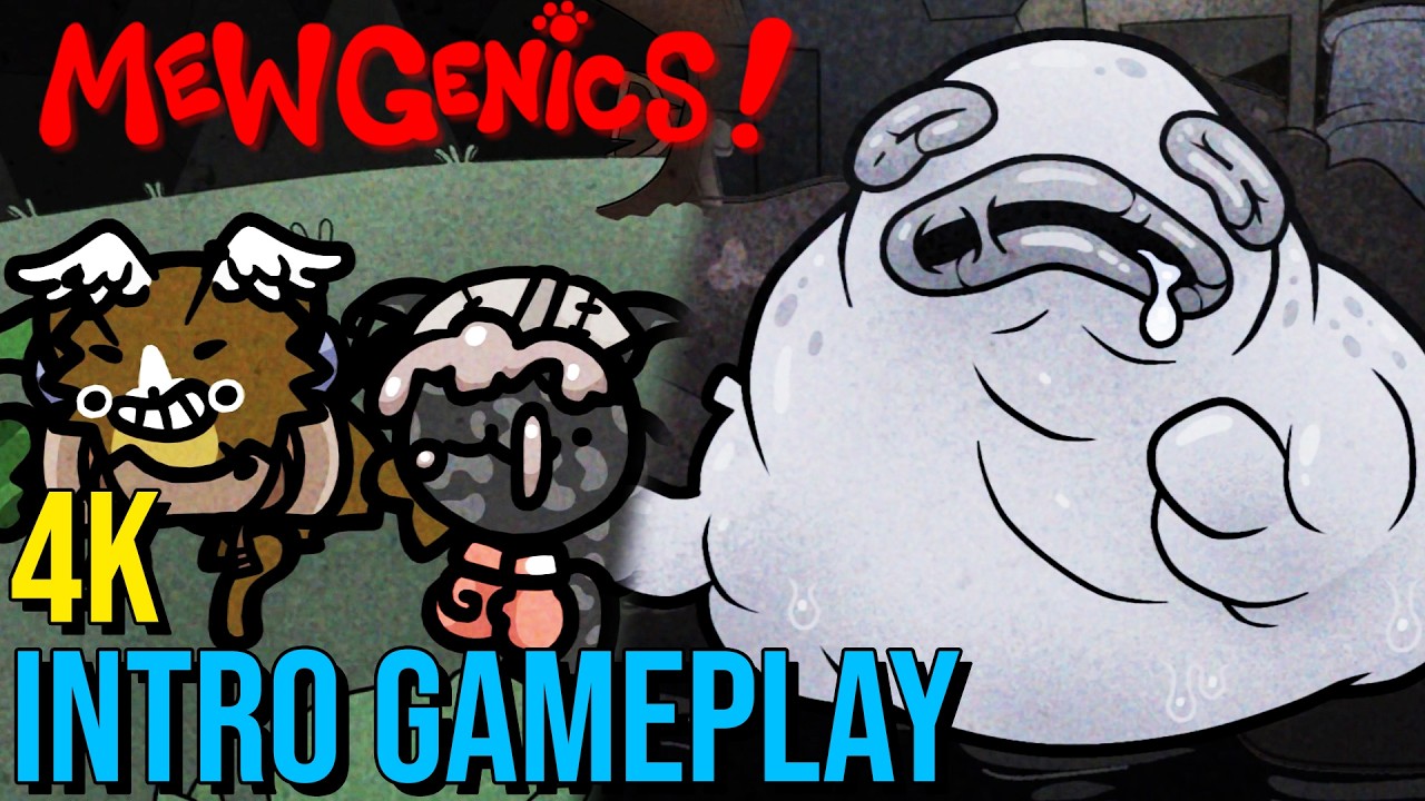 INTRO GAMEPLAY - Mewgenics (4K, ULTRA) - No Commentary
