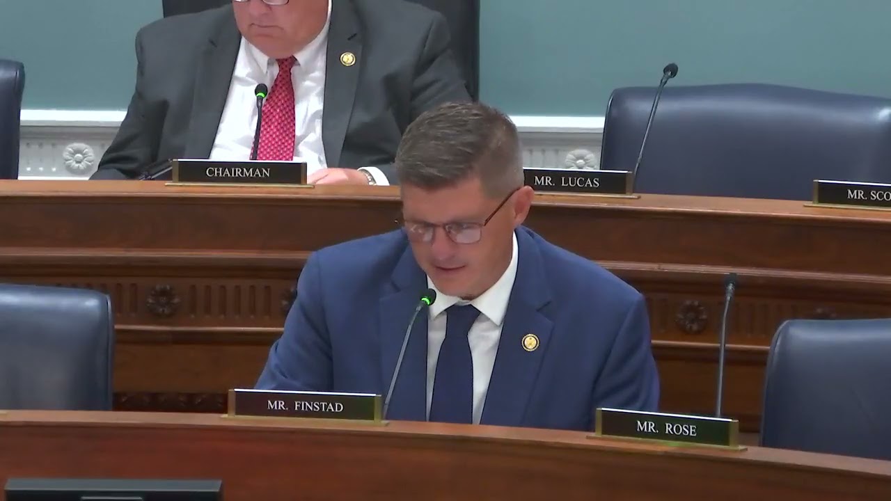 Rep. Finstad Remarks at 7/23 House Ag Committee Hearing