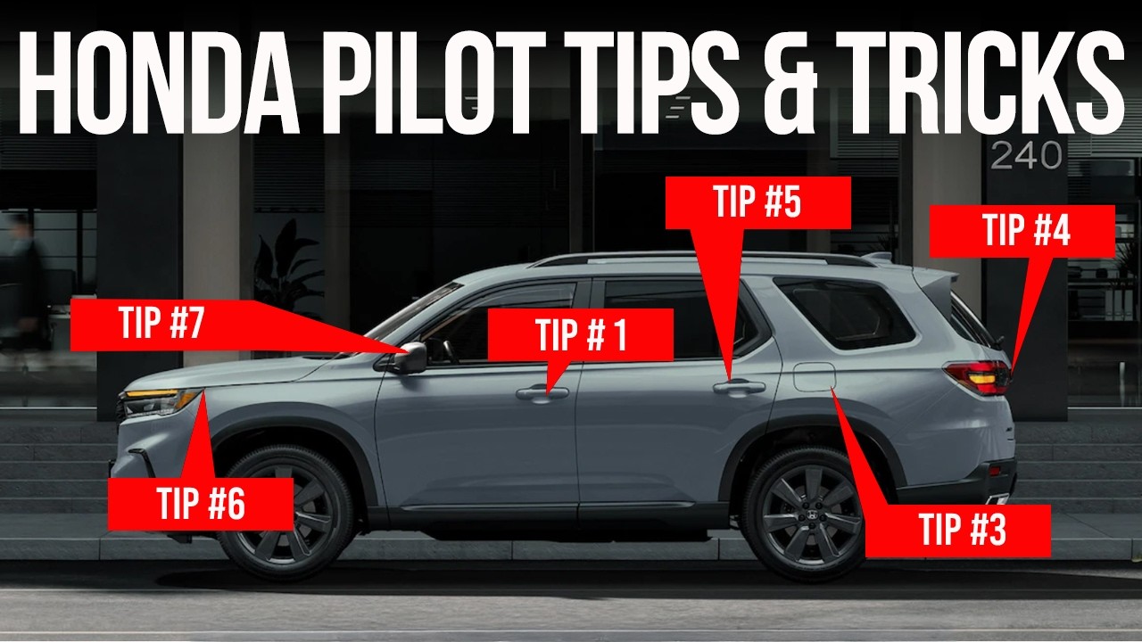 2025 Honda Pilot Tips and Tricks