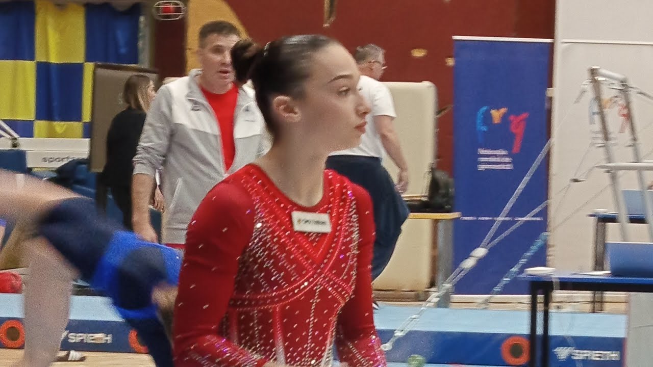 Alexia Blanaru 🤸 FX exercise 2025 Open Romania #romaniateam #champion #alexiablanaru