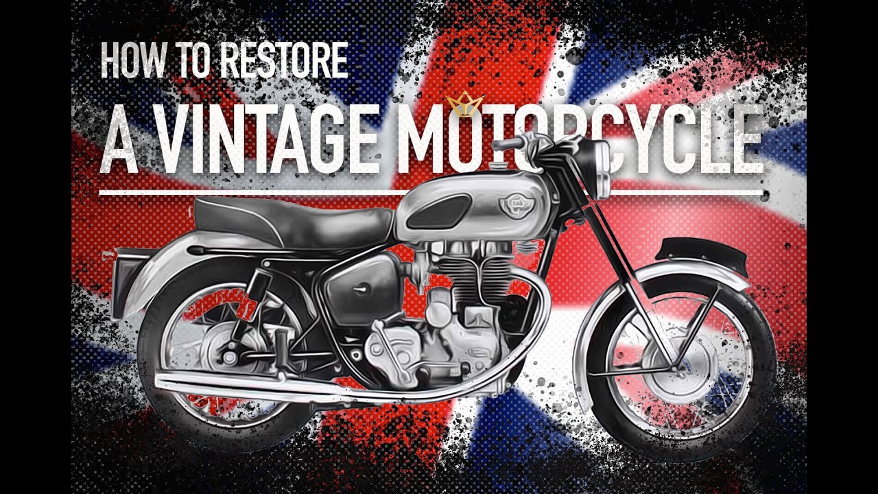 Реставрация винтажного мотоцикла | ROYAL ENFIELD BULLET 350 1961 года | Полная реставрация | Сдел...