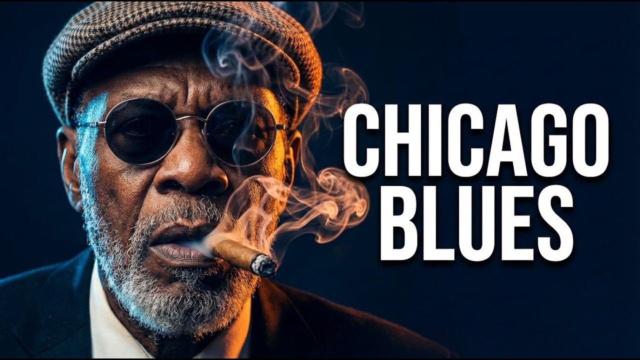 🎸 Smooky Streets with Chicago Blues | Late Night Blues Guitar Mood