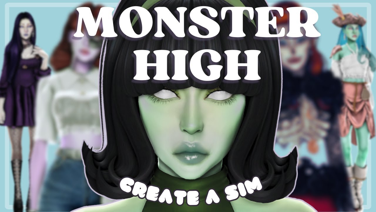 Creating MORE Monster High dolls in the Sims 4