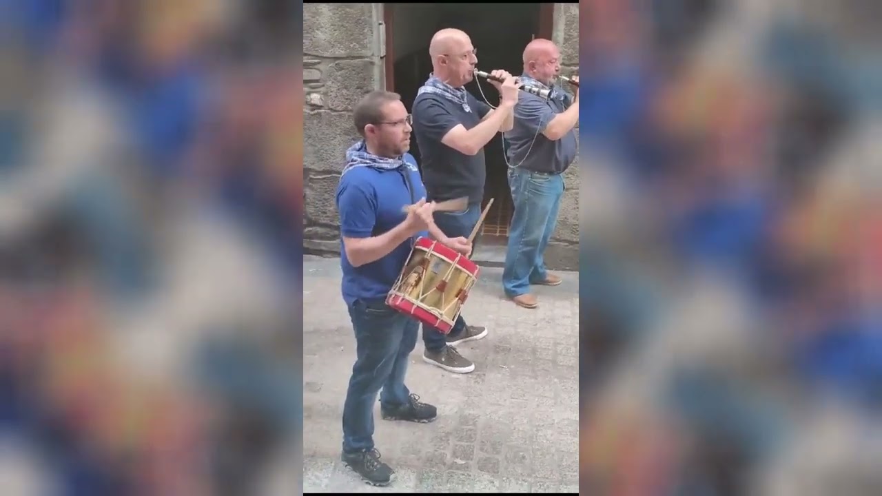 Gaiteros de Estella. Deba. Encierro