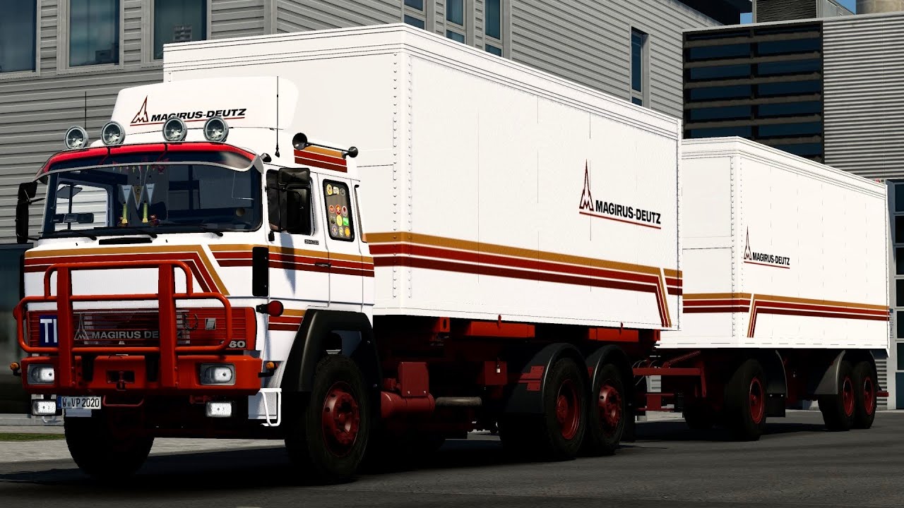 Magirus-Deutz Transeuropa | ETS2 Mods | Euro Truck Simulator 2 Gameplay
