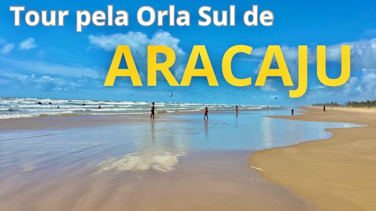 Tour pela ORLA SUL DE ARACAJU 