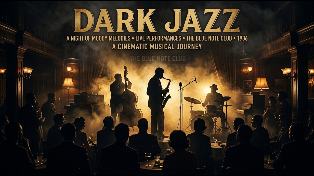 Jazz Noir Midnight Session | Dim Lights, Cigarette Smoke & Melancholy Piano Vol20
