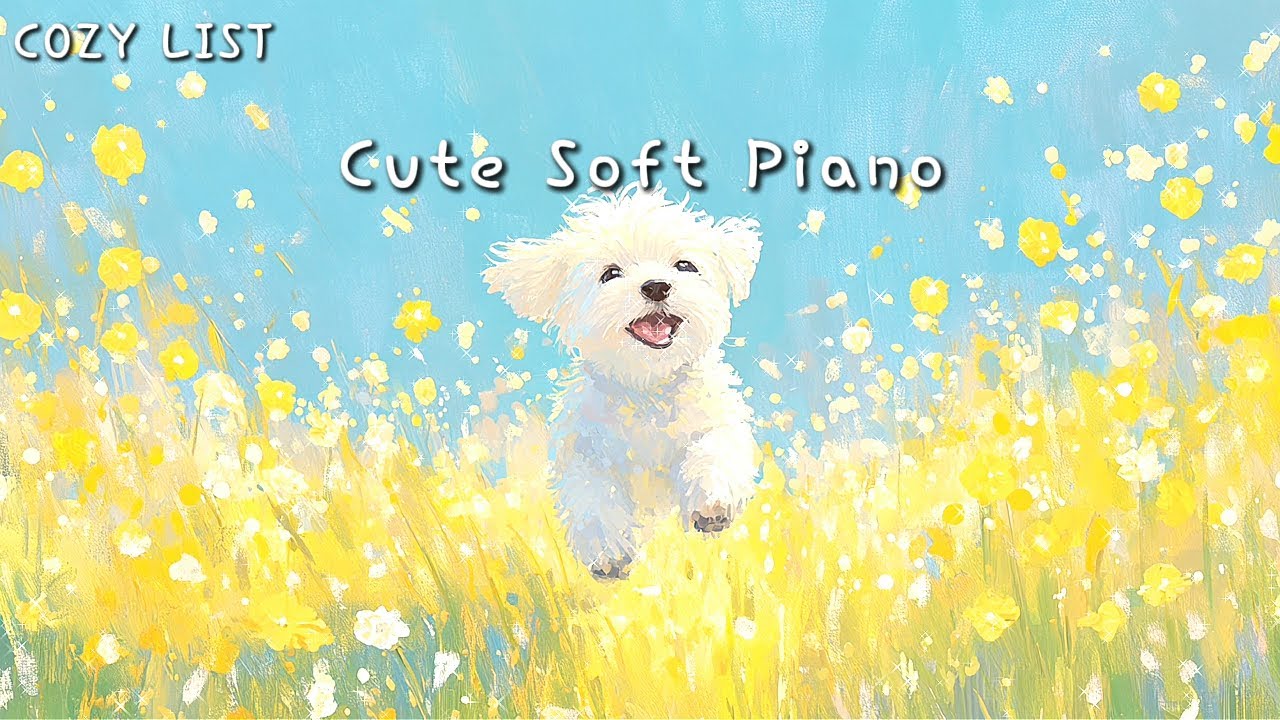 [Playlist] 봄을 기다려~ 🐶💛 들으면 기분 좋아지는 행복한 피아노 연주, 귀여운 힐링 뉴에이지, 카페 음악, 일할때 듣기 좋은 음악, 봄플레이리스트 spring