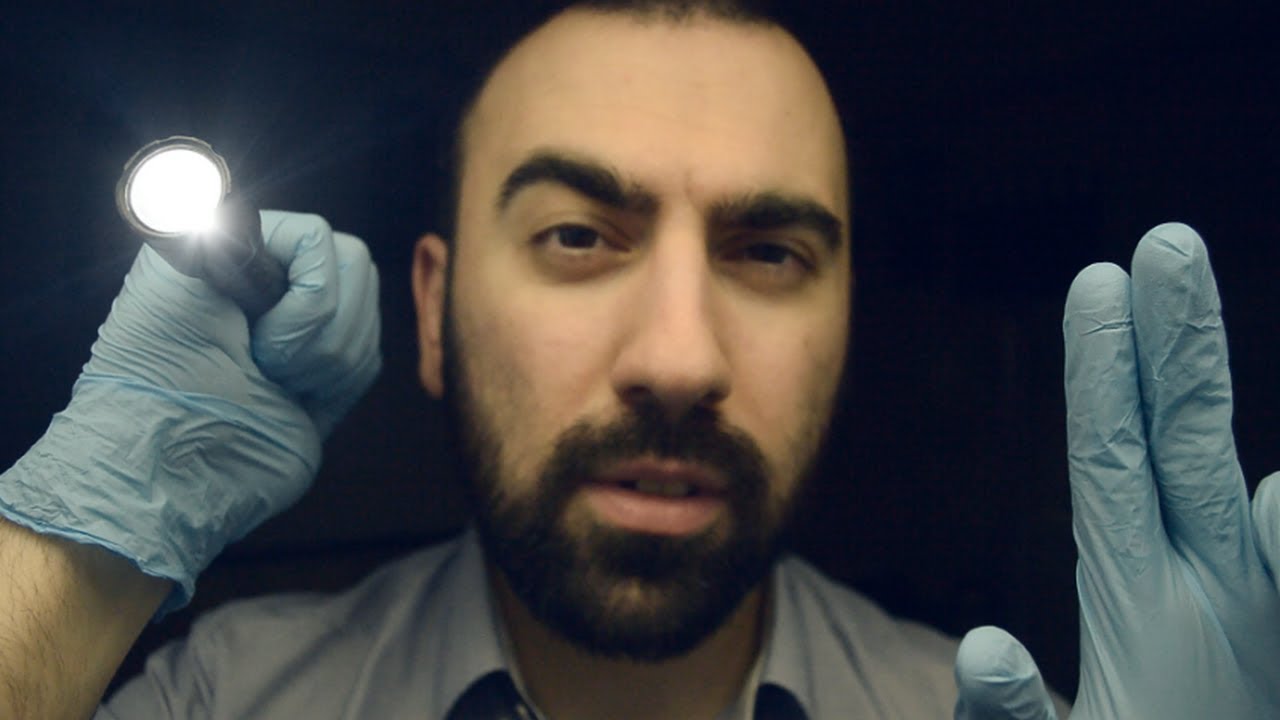 Türkçe ASMR Doktor Roleplay - Kraniyal Sinir Muayenesi