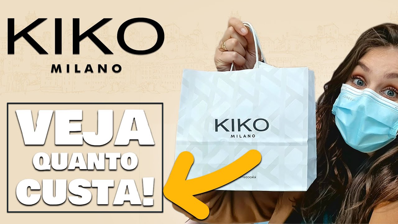 QUANTO CUSTA MAQUIAGEM NA ITÁLIA | COMPRAS NA KIKO MILANO EM VERONA | PREÇOS DE MAKE 2021