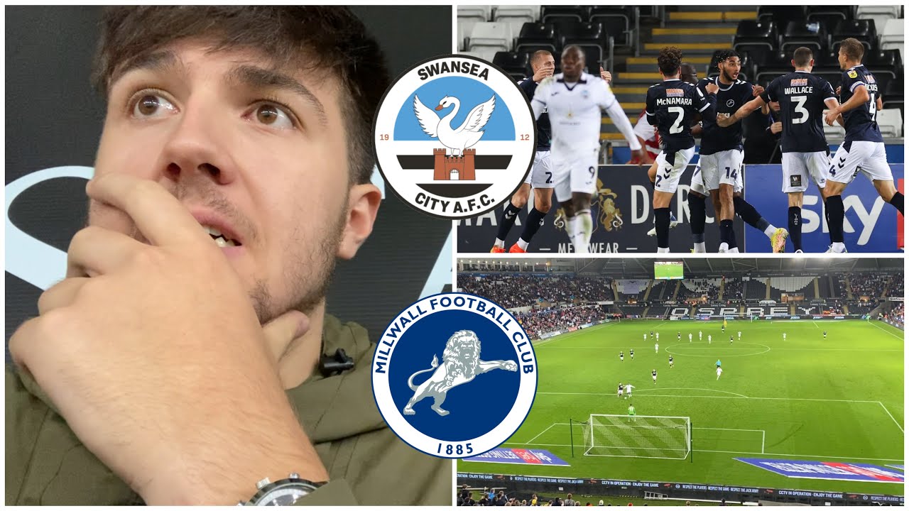 YET AGAIN, WE BOTTLE IT…..|SWANSEA 2-2 MILLWALL|MATCHDAY VLOG #5