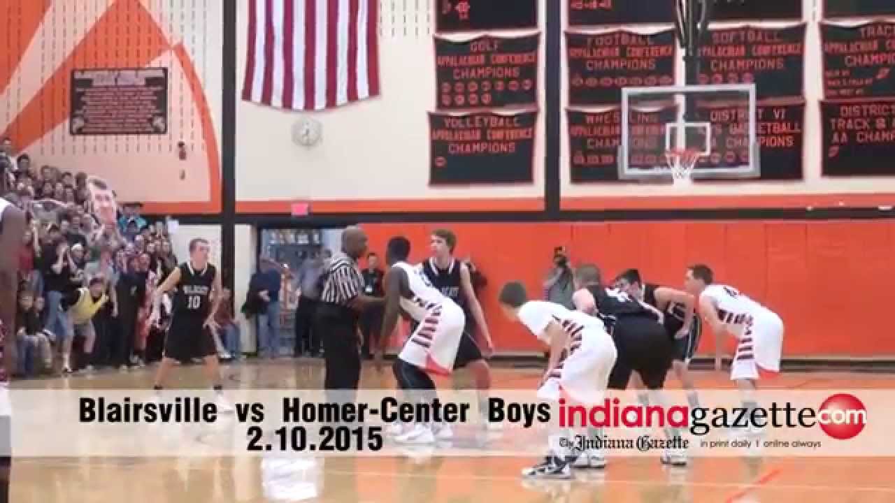 JAM CAM Homer-Center Boys Defeat Blairsville
