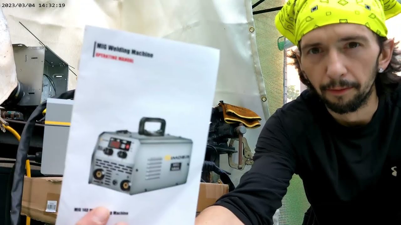 Simder 140s 2 in 1 Flux core welder