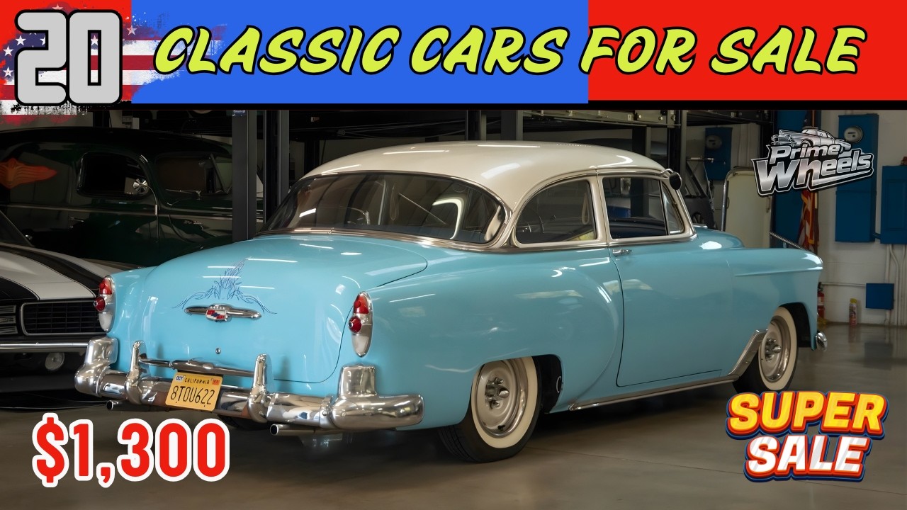 20 Cheap Classic Cars For Sale by Owner today