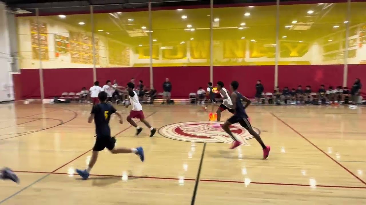 Fall Preseason JV Basketball: Downey HS vs Warren HS 39-54